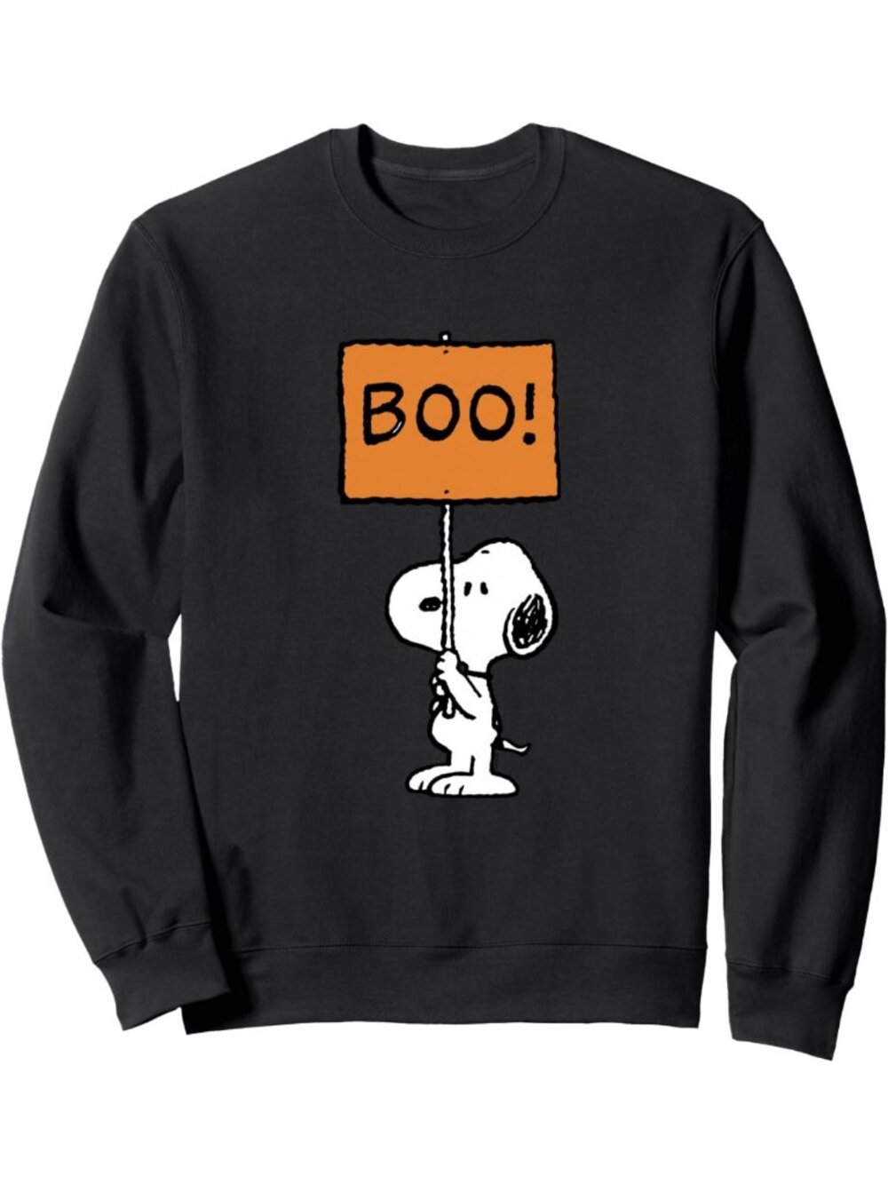 Cozy Halloween Snoopy Boo! Pullover Sweatshirt - Fun & Festive Fall Apparel